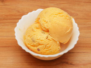Kesar Pista Ice cream