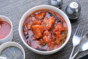 Fish in Hot Garlic Sauce Gravy