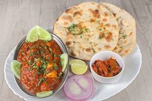 Paneer Kohlapuri Combo Spicy