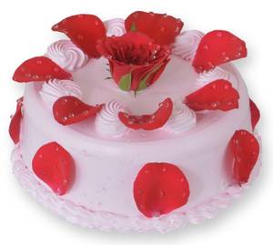 Rose Gulkand Cake