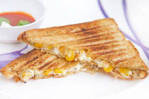 Paneer Corn Grilled Sandwich