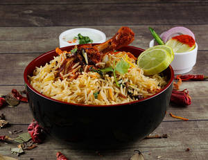 Chicken Biryani + Gravy