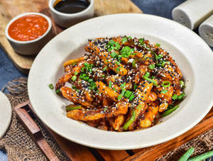 Honey Chilly Potato