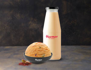 Kesar Pista Ice Cream Shake