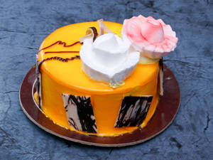 Mango Alphonso Cake (1 Pound)