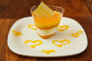 Mango White chocolate Mousse