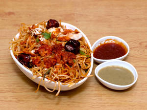 Schezwan Chicken Noodles