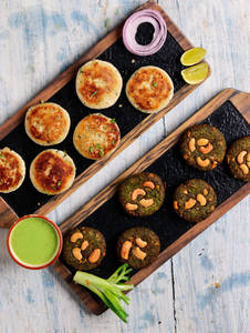 Veg Hara Bhara Kebab [ 8 Pieces ]