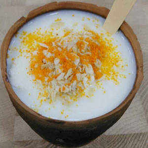 Kulhad Wali Rabri Lassi(kesar)