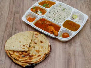 Special Punjabi Chicken Thali