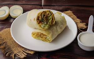 Egg Bhurji Roll