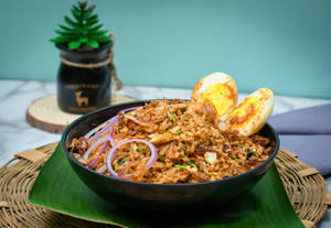 (egg) Brown Rice Egg Biryani