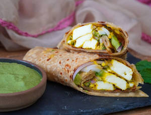 Paneer Tikka Kathi Roll