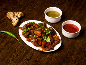 Mushroom Manchurian