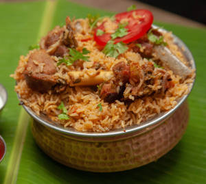 Mutton Dum Biryani  