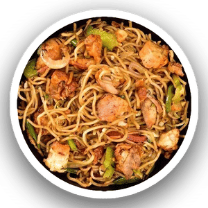 Chicken noodles