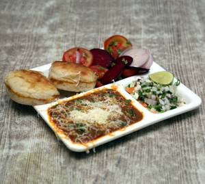 Butter Cheese Pav Bhaji