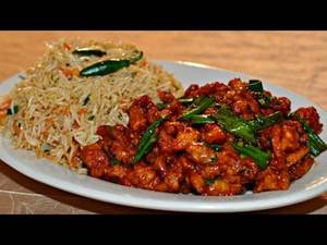 Combo 1 (Chicken Rice + Chilli Chicken)