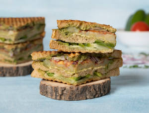 Whole Wheat Veg Grilled Sandwich