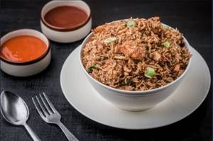 Chicken Burnt Garlic Fried Rice