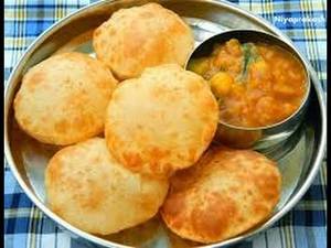 Poori Sabziwali Thali