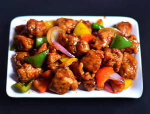 Chicken Chilli Bone Less [8 Pcs]