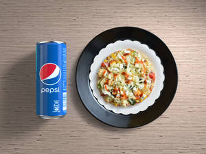 10" Cheese Pizza + Cold Drink (Small)          