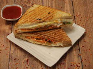Cheese Paneer Grilled Sandwich 