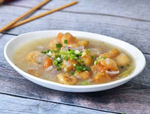Ginger Prawn in Onion Sauce