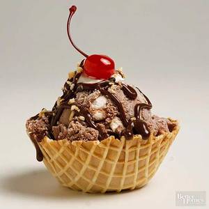 Rocky - Road Ice Cream Sundae