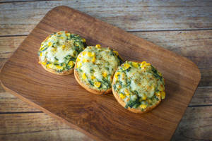 Chilli Cheese Garlic Open Toast