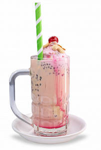 Strawberry  Falooda