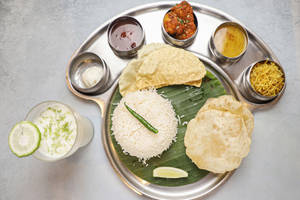 Kids Thali With Welcome Drink