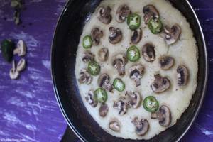Mushroom Uttapam