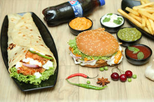 Chicken Tandoori Wrap Meal