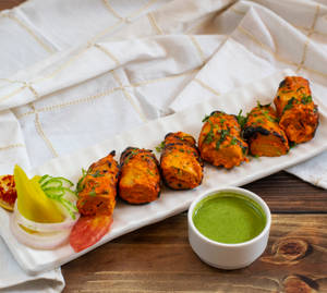 Veg Chatpati Tikka Soya Chaap