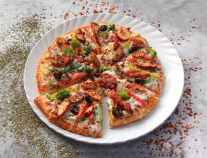 8" Chicken Tikka Pizza