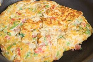 Egg White Masala Omelette