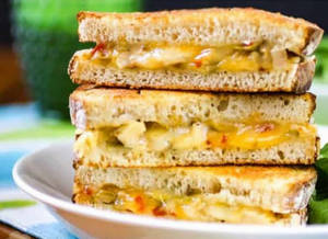 Kadhai Paneer Korma Sandwich