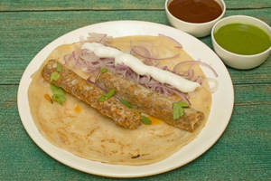 Single Chicken Seekh Roll