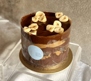 Belgian Chocolate Hazelnut Praline Crunch Mini Cake
