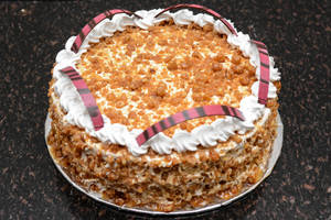 Butterscotch Cake (Eggless)