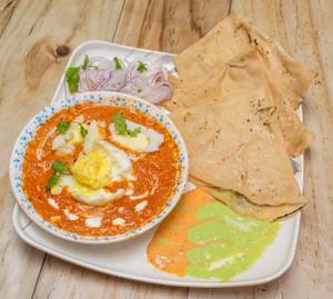 Egg Curry + 4 Rumali Roti