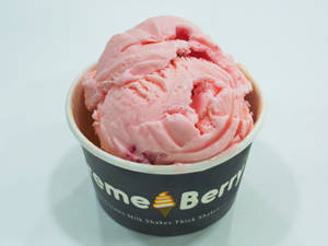 Fresh Strawberry  Ice cream