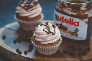 Nutella Chocolate Cup Cake (2pcs)