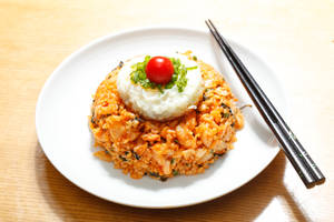 Chicken Kimchi Fried Rice