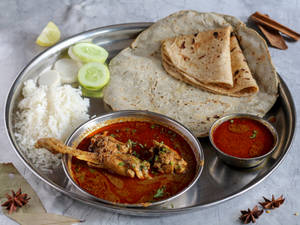 Chicken Thali