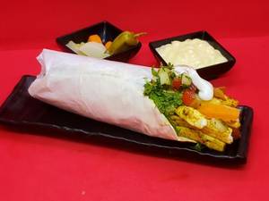 Paneer Shawarma  In 100 % Wheat Pita