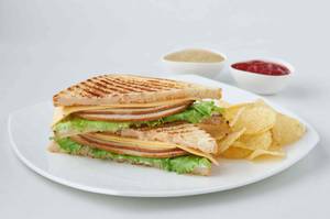 Chicken Ham Cheese Sandwich
