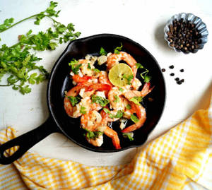 Butter Garlic Prawn
